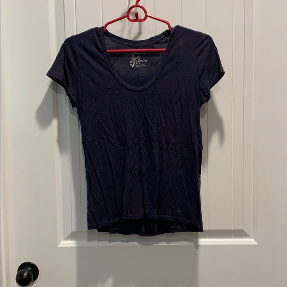 Blue American Eagle top